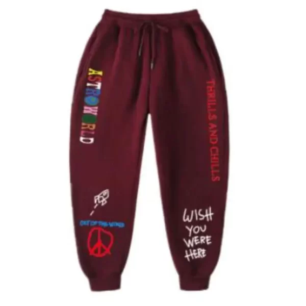 Travis Scott Thrills And Chills Astroworld Sweatpants