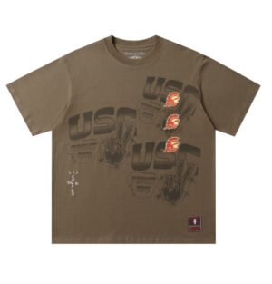 Travis Scott x Mitchell & Ness USC Trojans Seal T-Shirt