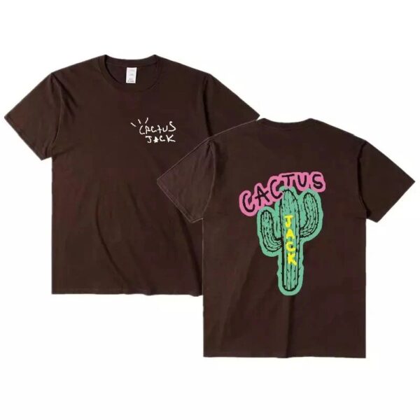 Cactus Jack Brown Shirt